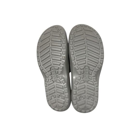 Crocs Slide II Sandals Gray Grey Unisex Fit Men’s 7 Womens 9 - Picture 5 of 7
